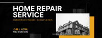 Minimal  Home Repair Service Offer Facebook Cover Design