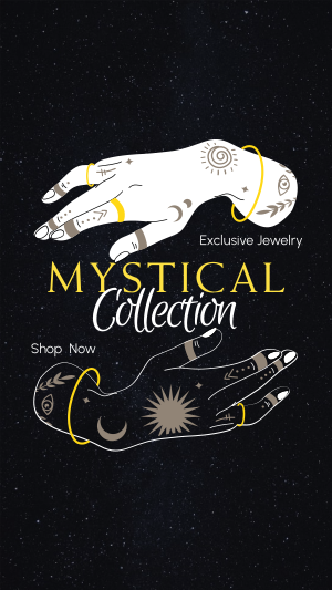Jewelry Mystical Collection Instagram story