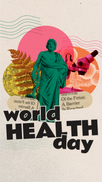 World Health Day Collage TikTok video Image Preview