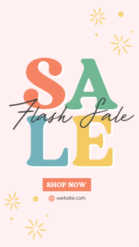Quirky Flash Sale Facebook story Image Preview