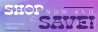Generic Shop Save Twitter Header Preview