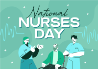 National Nurses Day Postcard Image Preview
