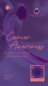 Cancer Awareness Event TikTok video Image Preview