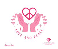 Love and Peace Facebook post Image Preview