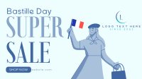 Super Bastille Day Sale Animation Image Preview