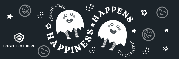 Happiness Is Contagious Twitter Header Design