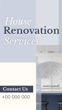 Fast Renovation Service Instagram Reel Design