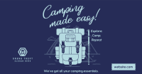 Camping made easy Facebook ad Image Preview