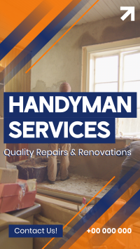 Handyman Services Instagram Reel Design