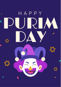 Purim Carnival Jester Flyer Image Preview