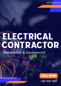  Electrical Contractor Service Poster Image Preview
