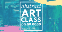Abstract Art Facebook Ad Design
