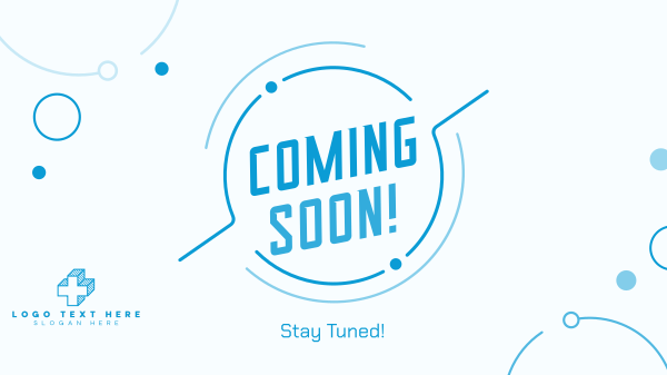 Coming Soon Circles Facebook Event Cover Design Image Preview