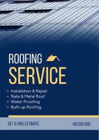 Industrial Roofing Poster Image Preview