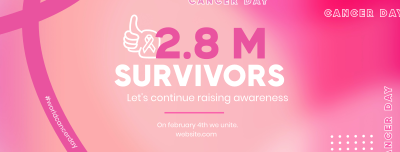 Cancer Survivor Facebook cover Image Preview