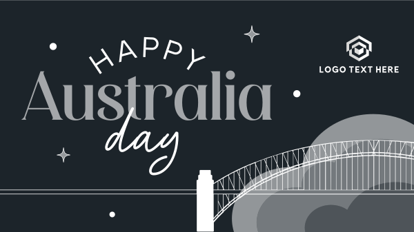 Australia Harbour Bridge Facebook Event Cover Design