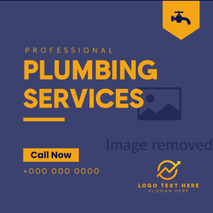 Plumbing Services Instagram post Image Preview