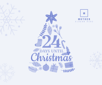 Jolly Christmas Countdown Facebook post Image Preview