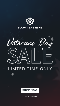 Veterans Medallion Sale Instagram reel Image Preview