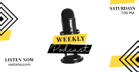 Weekly Podcast Facebook ad Image Preview