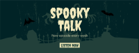 Spooky Talk Facebook cover Image Preview