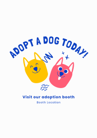 Adopt A Dog Today Poster Image Preview