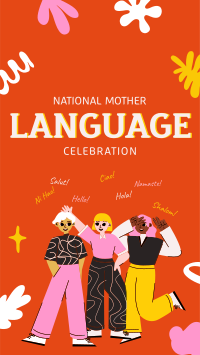 Celebrate Mother Language Day YouTube short Image Preview