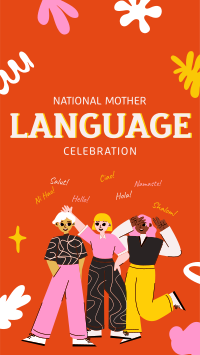 Celebrate Mother Language Day YouTube Short Image Preview