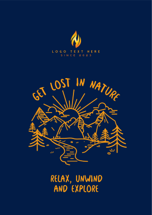 Lost In Nature Flyer Image Preview