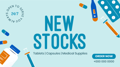 New Medicines on Stock Facebook event cover Image Preview