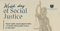 World Social Justice Day Facebook ad Image Preview
