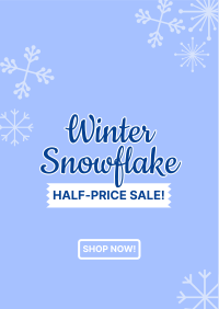 Winter Decor Sale Flyer Image Preview