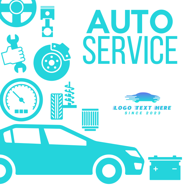 Garage Auto Service Instagram Post Design Image Preview