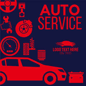 Garage Auto Service Instagram post