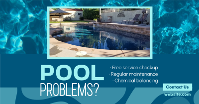 Pool Problems Maintenance Facebook ad Image Preview