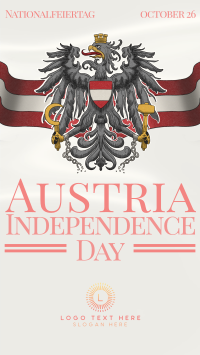 Austrian Independence Day Instagram Story Preview