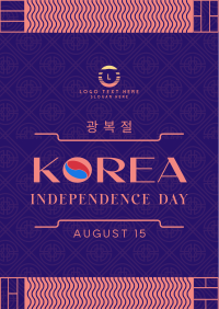 Independence Day of Korea Flyer Image Preview