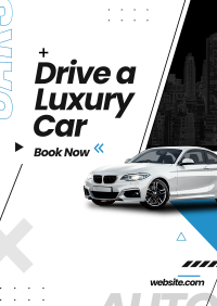 Luxury Car Rental Flyer Image Preview