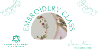 Embroidery Class Facebook event cover Image Preview