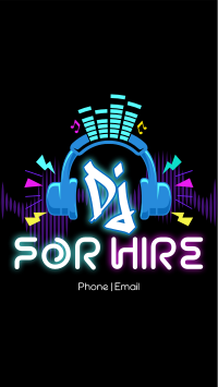 DJ for Hire Instagram reel Image Preview