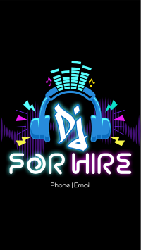 DJ for Hire Instagram Reel Preview