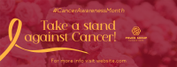 Fight Against Cancer Facebook Cover Design