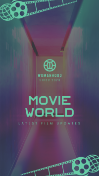 Movie World Instagram Story Design