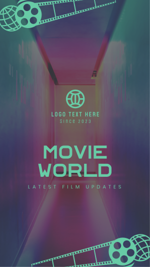 Movie World Instagram story Image Preview