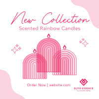 Rainbow Candle Collection Instagram post Image Preview