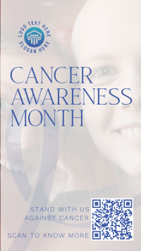 Cancer Awareness Month Instagram Reel Design