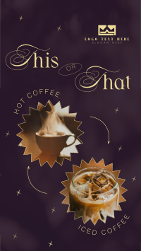 Trendy Coffee Choices TikTok video Image Preview