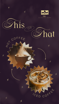 Trendy Coffee Choices TikTok Video Image Preview