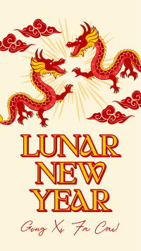 Happy Lunar New Year TikTok video Image Preview