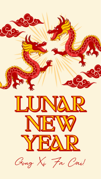 Happy Lunar New Year TikTok Video Image Preview